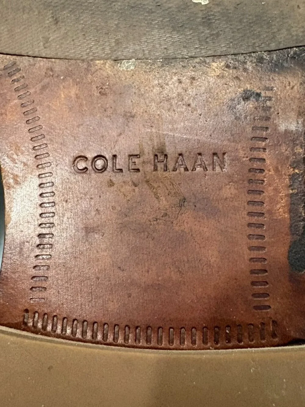 Cole Haan 11 M Madison Brown Cap Toe Oxfords Lace-Up Shoes C20409